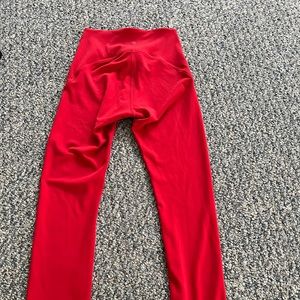Lululemon Instill High Rise Tight 25”-Red